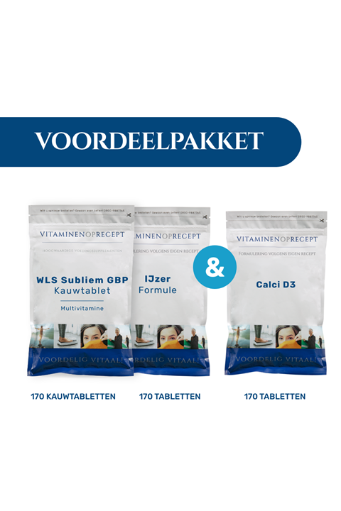 Voordeelpakket WLS Subliem GBP Kauwtablet + Calci D3