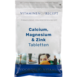 Calcium, Magnesium & Zink tabletten