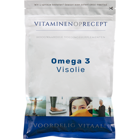 Uitbarsten stof in de ogen gooien Voorstad Omega 3 Visolie Forte 500mg | Vitaminen op Recept
