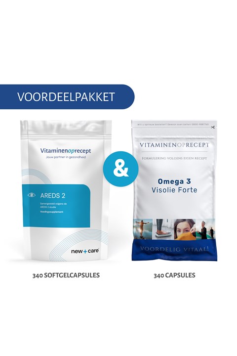 Voordeelpakket Areds 2 Oogformule + Omega-3