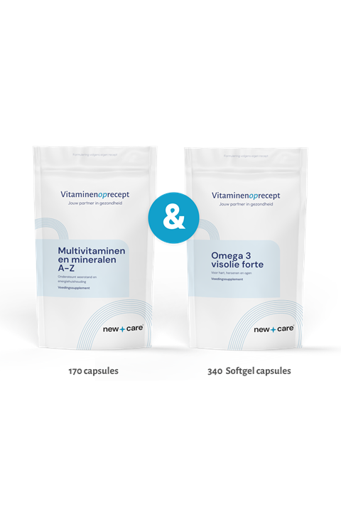 Voordeelpakket Multivitaminen + Omega-3