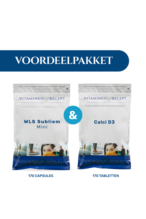 Voordeelpakket WLS Subliem Mini Formule + Calci D3