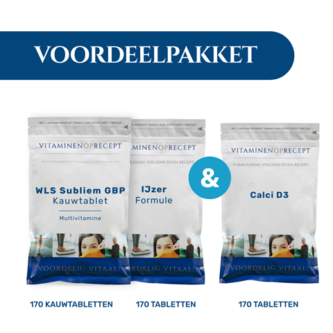Voordeelpakket WLS Subliem GBP Kauwtablet + Calci D3