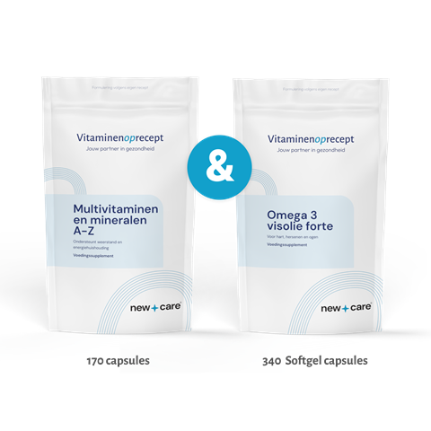 Voordeelpakket Multivitaminen + Omega-3